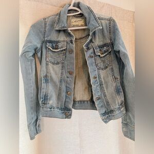 Aeropostale Blue Jean Jacket Classic Style